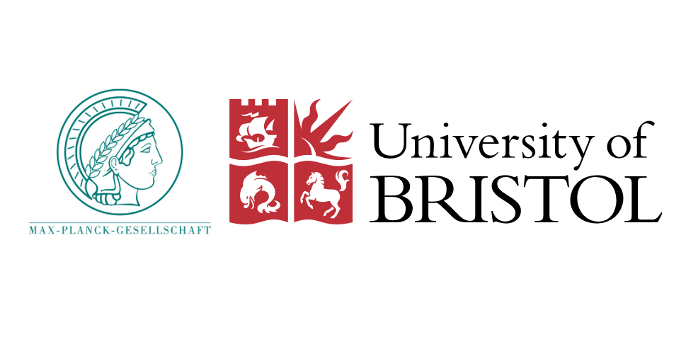 Logos of Max Planck and University of Bristol